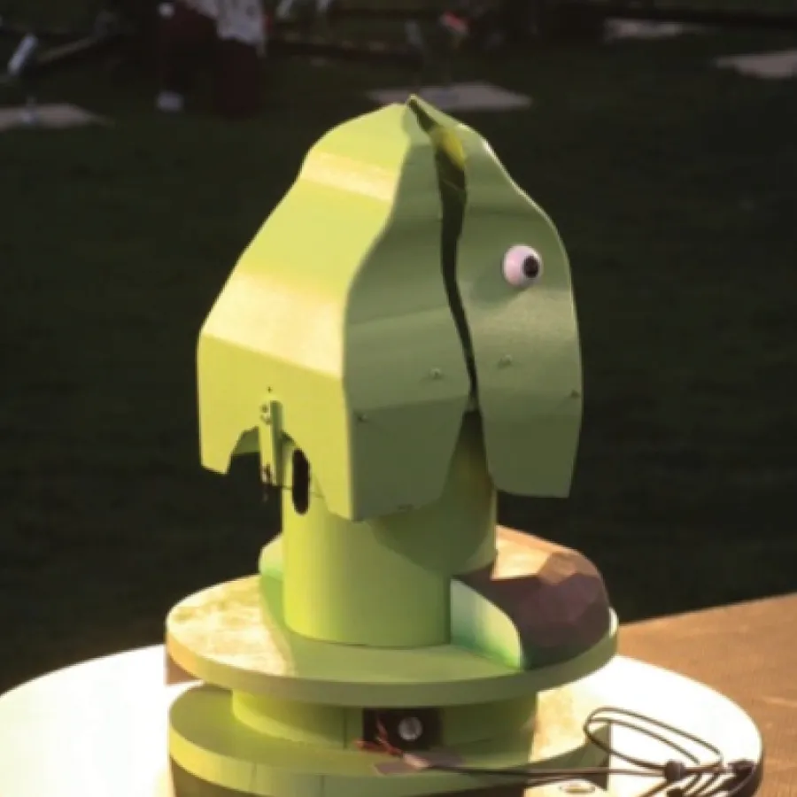 Snap Turtle, a motorized turtle toy with an opening mouth